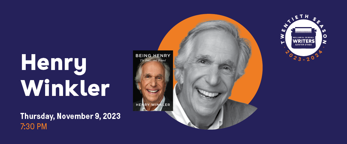 Writers Center Stage presents Henry Winkler Livestream Maltz